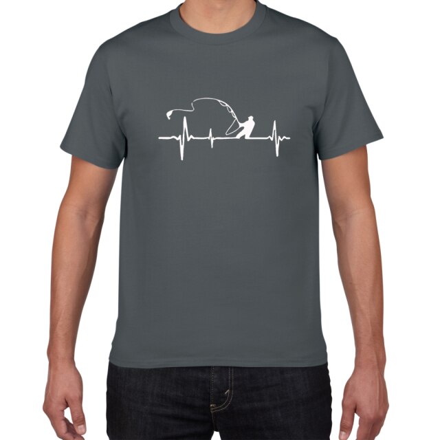 T-shirt pour hommes "heartbeat" - pecheing