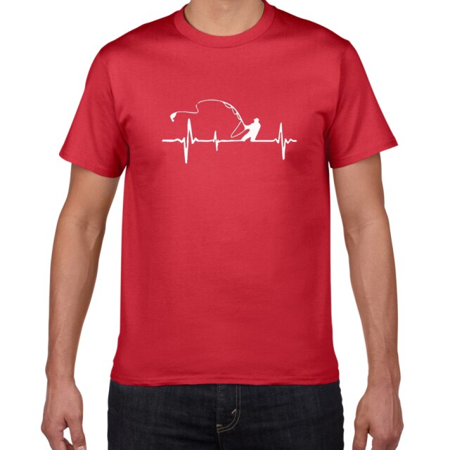 T-shirt pour hommes "heartbeat" - pecheing